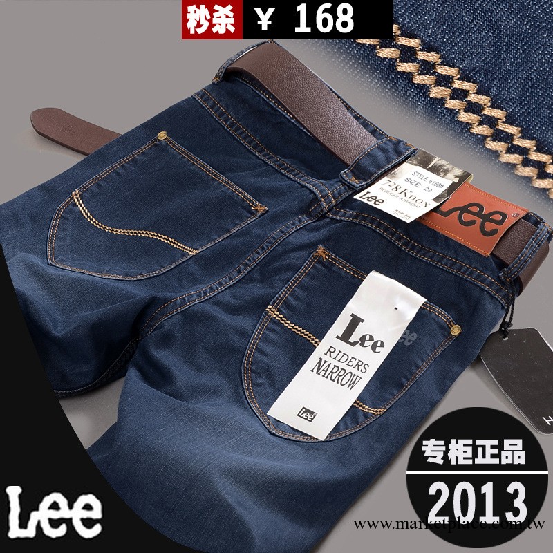 Lee男士牛仔褲一件代發淘寶專供Lee男士式韓版修身牛仔長褲有大碼工廠,批發,進口,代購