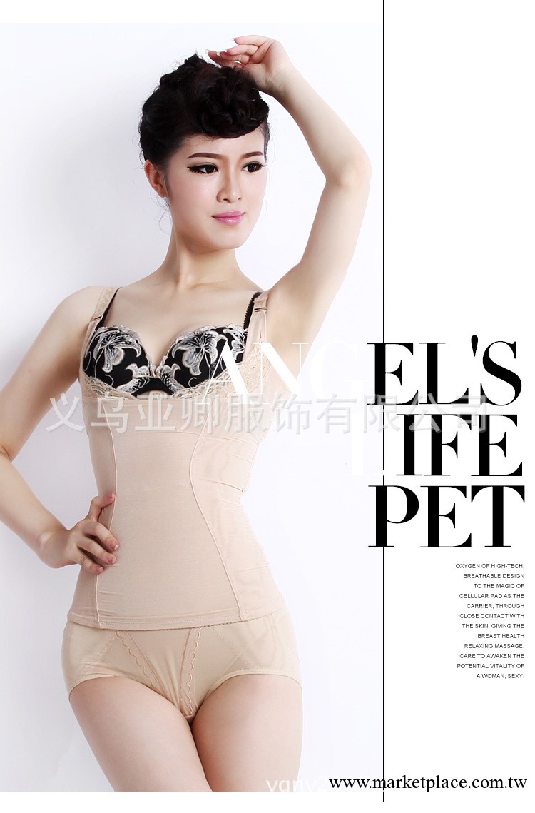 萊茵品牌塑身衣 8059#薄網紗收腹衣 美體內衣 產後瘦身衣批發工廠,批發,進口,代購
