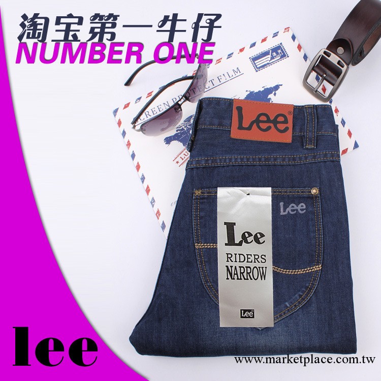 批發 深藍色夏季牛仔褲 男士金線LEE長褲 6168拍下閃電發貨 888工廠,批發,進口,代購