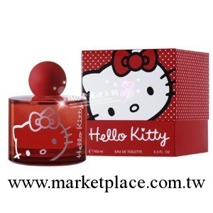 代代美Hello Kitty凱蒂貓 Girl甜蜜可愛女孩香水100ml （大紅）工廠,批發,進口,代購