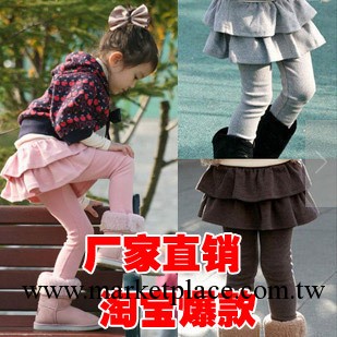 2013韓版外貿秋款童裝 兒童女童打底褲裙褲 蛋糕裙褲子 童褲批發工廠,批發,進口,代購