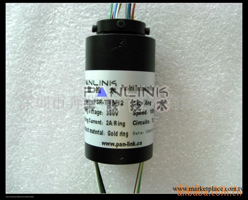 供應過孔式導電滑環圓形連接器 (圖)工廠,批發,進口,代購