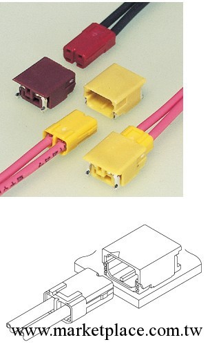 供應原廠JST連接器1.8mm間距線對板塑膠膠殼LEAR-02V-S工廠,批發,進口,代購