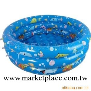 【夏季熱銷 】三環圓形嬰兒遊泳池 150*42cm工廠,批發,進口,代購