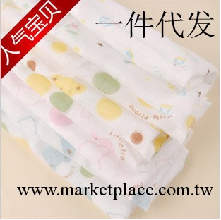 嬰幼兒用品一件代發  新生兒全棉雙層紗佈手帕 洗澡巾 口水巾029工廠,批發,進口,代購