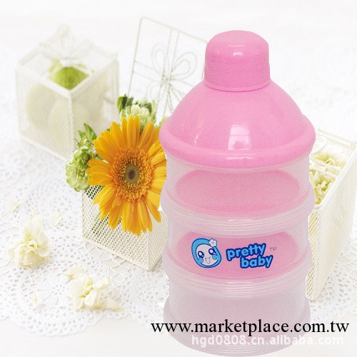 美嬰堂三層透明嬰兒奶粉格FZ-180 PP奶粉盒 廠傢直銷批發母嬰用品工廠,批發,進口,代購