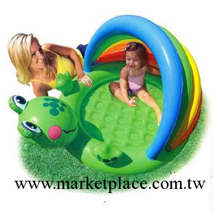 美國INTEX57416-青蛙嬰兒水池 充氣水池 充氣玩具工廠,批發,進口,代購