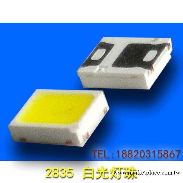 SMD LED 2835燈珠 色溫 2900K-3100K 亮度 22-24 lm 標準產品工廠,批發,進口,代購