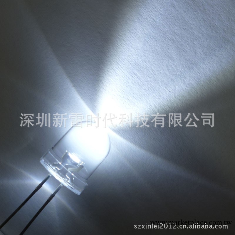 led 小功率LEDφ8圓頭白光工廠,批發,進口,代購