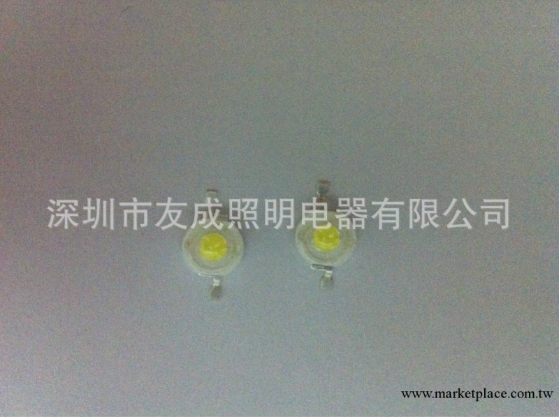 LED 1W大功率LED燈珠 90-100LM 雙金線 白光工廠,批發,進口,代購