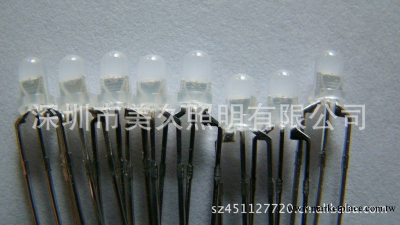 供應led系列產品   3mm 圓頭霧狀紅綠雙色共陰發光二極管工廠,批發,進口,代購