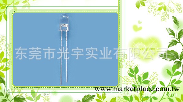 5MM白發藍 藍光LED led燈珠工廠,批發,進口,代購