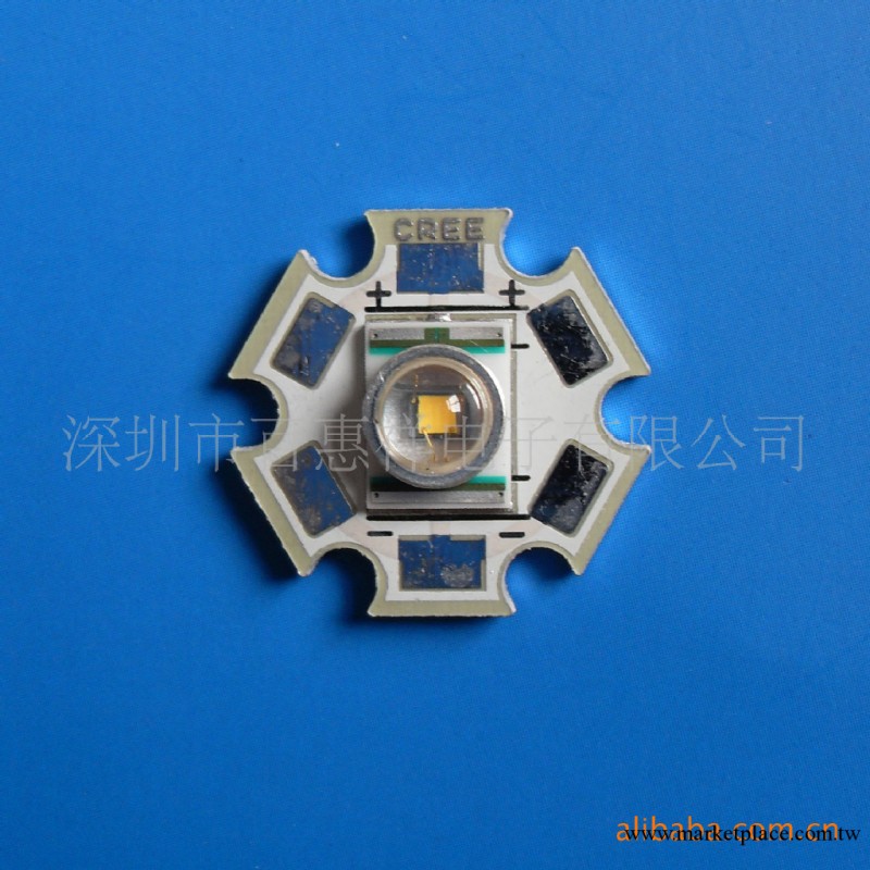 CREE大功率LED暖白光 CREE-XRE-P4-7A  可瑞LED燈珠工廠,批發,進口,代購