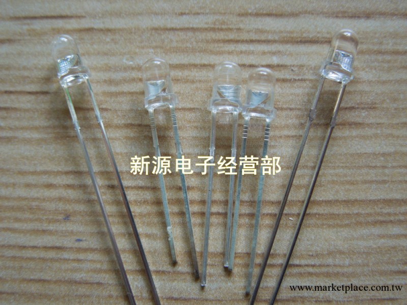 3MM 白發白 白色 發光二極管 LED 發光管 白燈工廠,批發,進口,代購