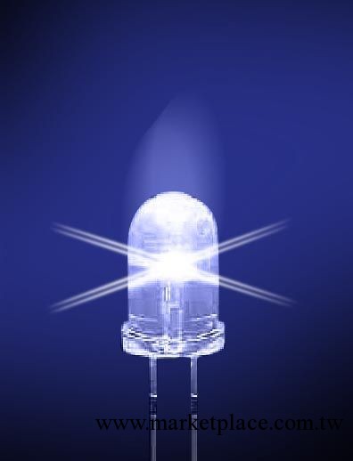 LED發光二極管 3MM 白燈（手機指示燈）白光短腳有邊/無邊批發・進口・工廠・代買・代購