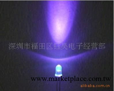 F5紫燈 5MM紫色LED  5MM紫光工廠,批發,進口,代購