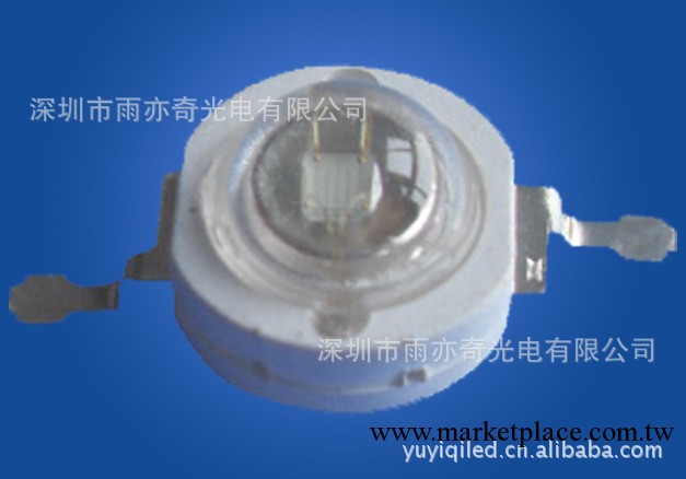 供應1W UV led紫光365-380-395-410-420-430-440NM大功率LED紫外工廠,批發,進口,代購