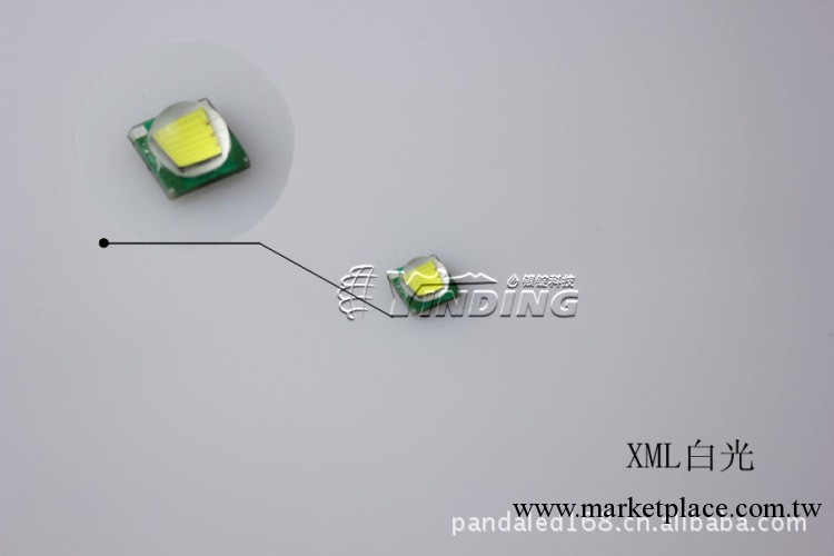 CREE XML T6白光 手電筒led燈珠 大功率led 超高亮10w 1000LM工廠,批發,進口,代購