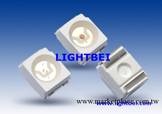 廠傢直銷3528紅色燈珠 3528燈珠 3528LED 3528紅燈 發光二極管工廠,批發,進口,代購