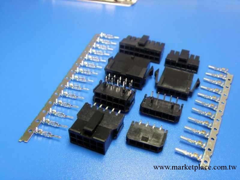 MOLEX 3.0 43045 3.0雙排WAFER 180度/90度針座連接器工廠,批發,進口,代購