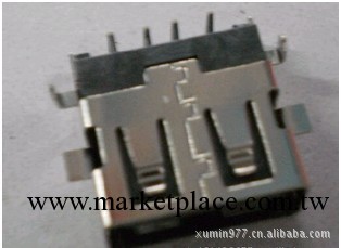 usb母座 沉板無卷邊USB 39連接器工廠,批發,進口,代購
