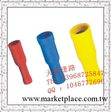 FRD5.5-156子彈形母全絕緣接頭 冷壓端頭 子彈形連接器 銅鼻線耳工廠,批發,進口,代購