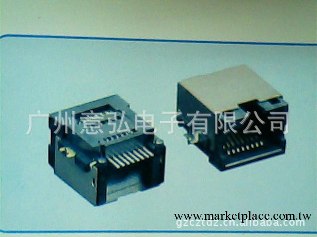 專業供應 沉板式rj45連接器 網口rj45連接器工廠,批發,進口,代購