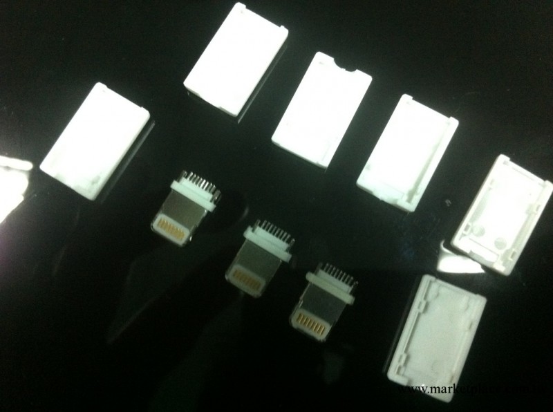 直銷IPHONE 5 8PIN公頭連接器/蘋果5連接器工廠,批發,進口,代購