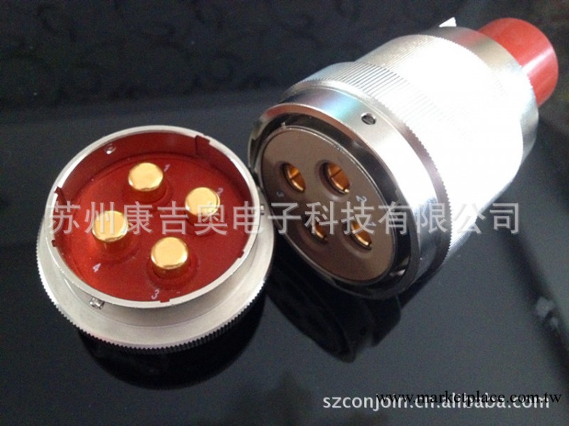 4芯大電流圓形連接器，單芯承受150A，Y50圓形系列連接器工廠,批發,進口,代購
