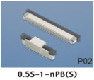 FFC/FPC連接器05.S-1-NPB(S) 電腦連接器 FPC連接器0.5MM上接批發・進口・工廠・代買・代購