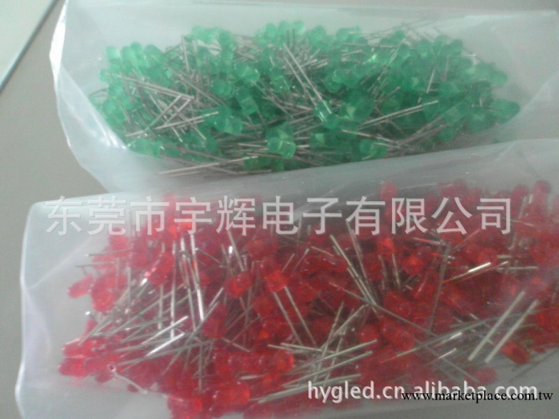 廠傢直銷 3MM綠發綠LED  庫存現貨銷售工廠,批發,進口,代購