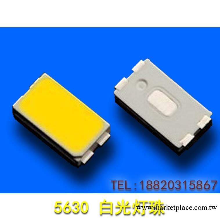 SMD LED 5630燈珠 色溫 6000K-6500K 亮度 50-55 lm 標準產品工廠,批發,進口,代購