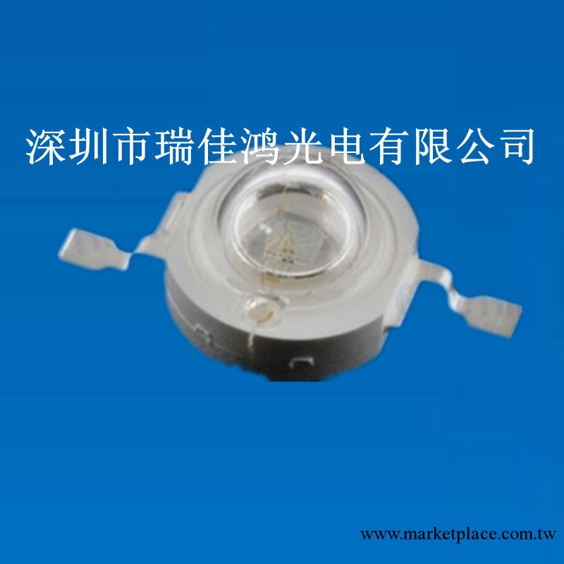 3w大功率LED燈珠藍光 3W光宏大功率led藍光工廠,批發,進口,代購