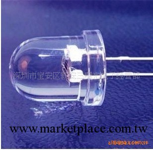 供應Φ10mm七彩快閃LED發光二極管 10MM七彩LED工廠,批發,進口,代購