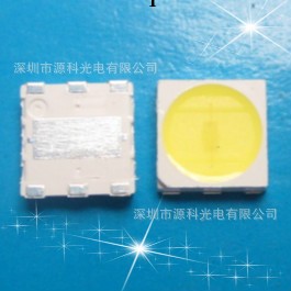 照明燈專用0.5W白光大功率LED5050貼片/5050燈珠發光二極管工廠,批發,進口,代購