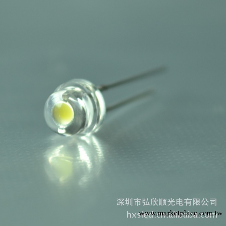 l量大從優 供應 優質【質量可靠】f5草帽白光led 低光衰工廠,批發,進口,代購