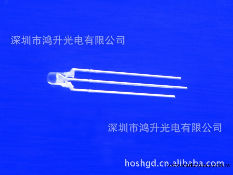 廠傢大量供應F3LED黃蘭雙色，雙色LED，LED無極雙色，LED紅綠雙色工廠,批發,進口,代購