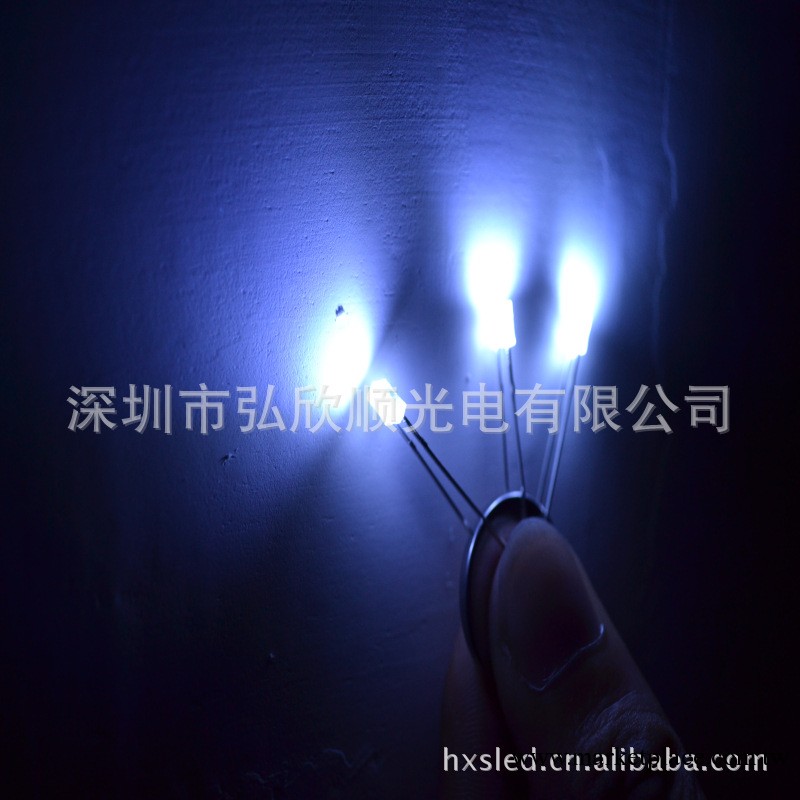 234白發白背光源LED白燈 方形led燈珠發光二極管工廠,批發,進口,代購