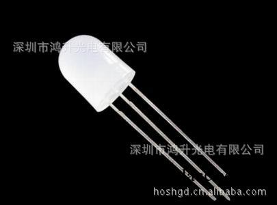 大量供應F10LED黃蘭雙色，雙色黃藍LED，雙色LED，LED無極雙色工廠,批發,進口,代購