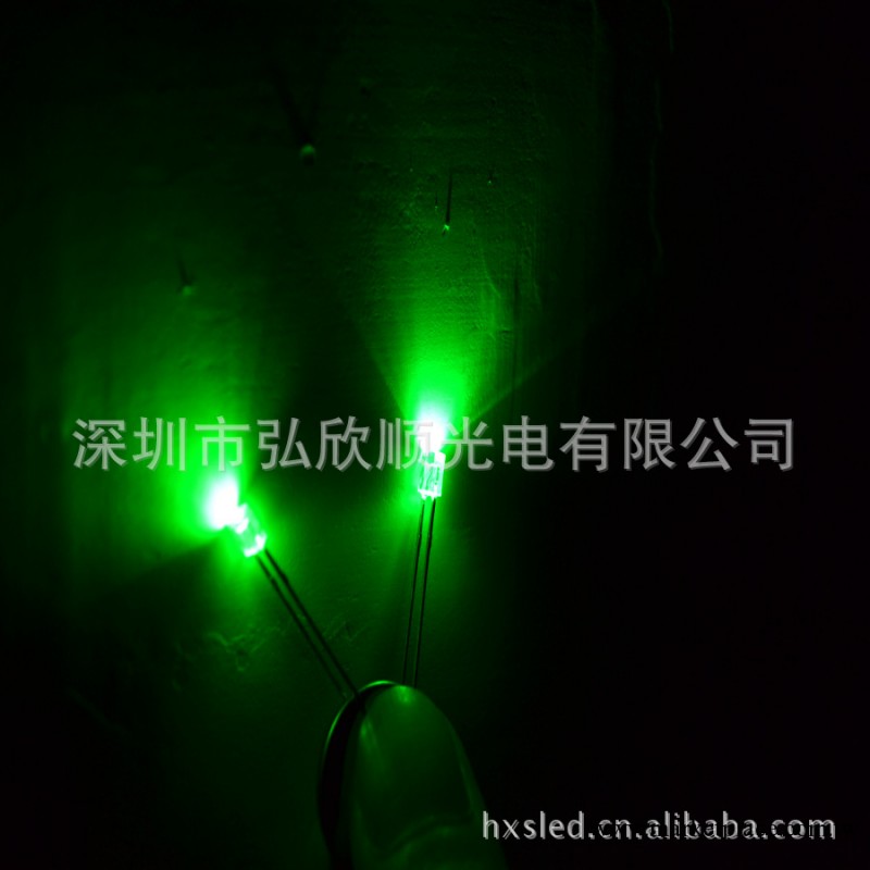 深圳背光源234燈 led方形綠燈  發光二極管方形指示工廠,批發,進口,代購