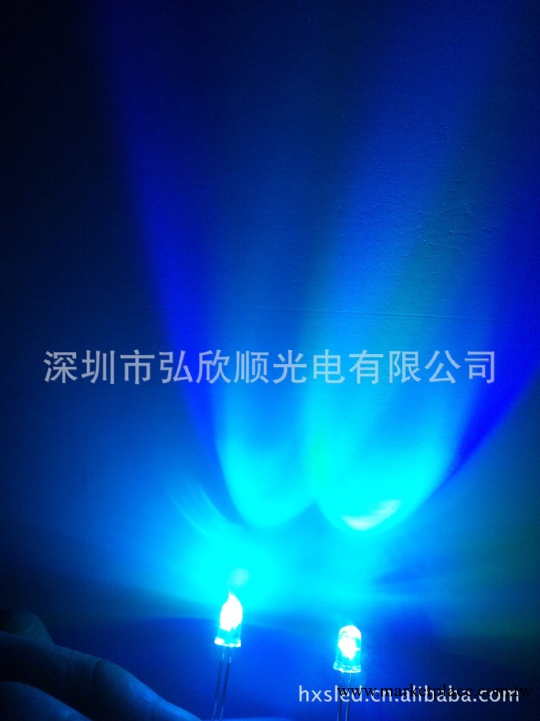 led白發藍燈ed白發藍燈 led廠傢 圓頭鼠標藍燈工廠,批發,進口,代購