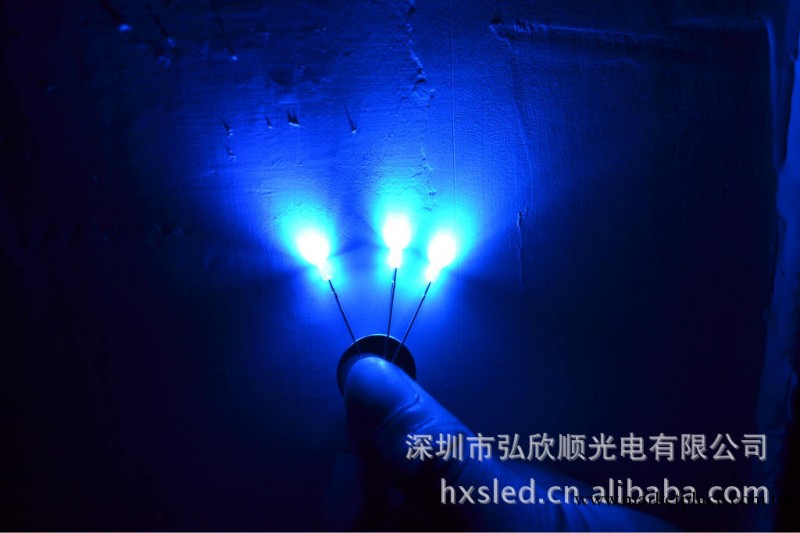 廠傢供應2x3x4蘭光LED發光二極管 方形燈 方形led藍光工廠,批發,進口,代購