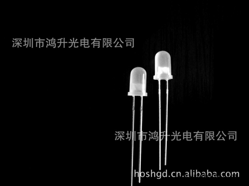 LED廠傢直銷:5mm紅藍LED無極性雙色燈（霧狀）工廠,批發,進口,代購