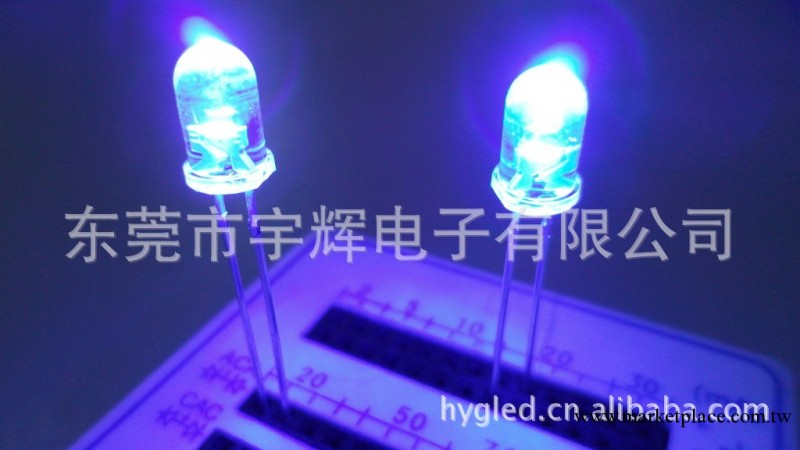 庫存現貨大量促銷 5MM藍色LED  白發藍超亮  長腳工廠,批發,進口,代購