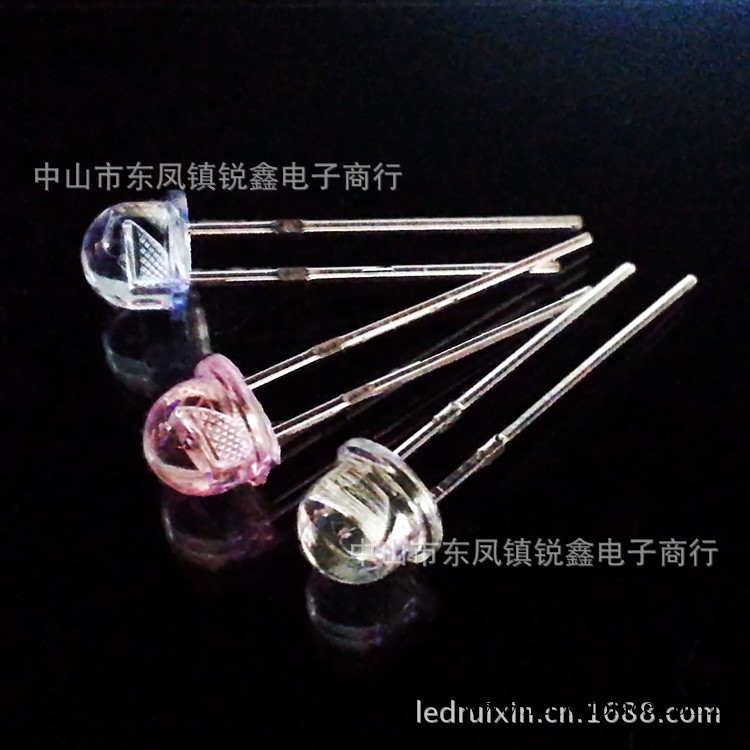 超低價批發護欄管LED 5mm小草帽紅綠藍led 一組110元工廠,批發,進口,代購