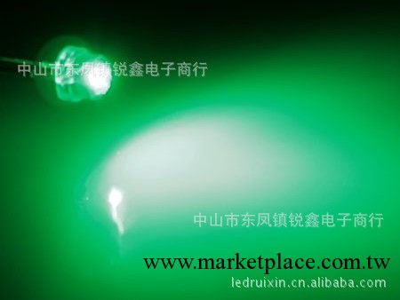 【工廠直銷】短腳草帽LED純綠光、透明白發翠綠工廠,批發,進口,代購