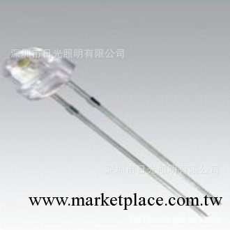 [專業燈珠廠傢生產]LED 5MM草帽 白光 6-7LM 2800-3200K工廠,批發,進口,代購