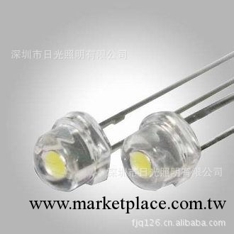 LED發光二極管F5草帽燈珠6-7LM白光低光衰高亮正品草帽LED燈珠工廠,批發,進口,代購