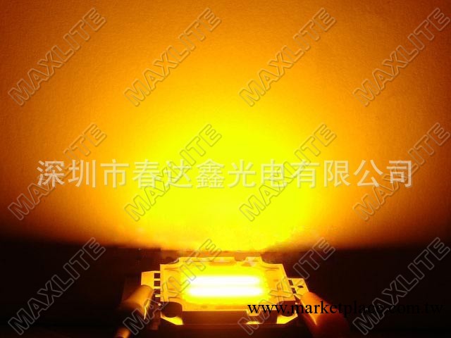 特供集成cob led 50w黃光集成cob燈珠 50w黃光大功率集成光源工廠,批發,進口,代購