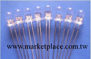 廠傢供應，F3無邊白燈，3MM無邊短腳白光，F3白發白LED發光二極管工廠,批發,進口,代購